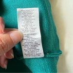 House of Harlow 1960 wide strap compression knit crop top teal medium Photo 6