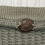 Free People FP One Hayden Thermal Waffle Knit Puff Sleeve Lace-Up Photo 4