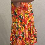POMANDER PLACE Magnolia Watercolor Sleeveless Kenzo SMALL FLATTERING DRESS #99 Yellow Photo 2