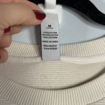 Varley  Manning Sweatshirt Ribbed Long Sleeve Side Zip Women’s M Cream Oat Photo 5