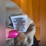 Merona Vintage Y2K Champagne & Grey Sleeveless Lace Stretch Babydoll, Size M Photo 5