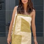ZARA Patchwork Gabardine Dress Photo 1