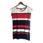 Tommy Hilfiger Cotton Oversized Stripe Short Sleeve T-shirt Dress Photo 18