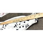 Kindred L White Embroidered Peasant Blouse Anthropologie Boho Cottagecore Top Photo 6