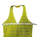 St. John Evening by Marie Gray Vintage Green Halter Vest Top Size 10 Photo 2