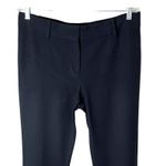 Ann Taylor  Womens Pants Size 8 Blue Mid Rise Straight Leg Hook Eye Close Career Photo 2