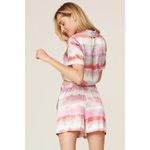 Rails  Leighton Womens Multicolor Striped Tie Dye Wide Leg High Rise  Shorts XS Photo 2