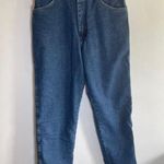 Wrangler NWT Vintage Relaxed Fit Mom Jeans Size 9/10 Blue Green Fleece Lined NEW Photo 1