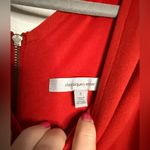 Classiques Entier  Red VNeck Sheath Dress 2 Photo 2