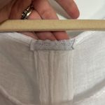 Sleeveless White Cotton Cover Up Dress Size XL Photo 1