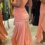 House Of CB Ivana Apricot Dress M Photo 4