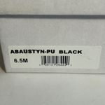 Abound  Women Black PU Square Toe Block Heel Mule Sandals 6.5M Photo 4