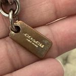 Coach Green Palm Tree Keychain/Bag Charm Photo 3