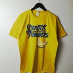 2016 Conference Semis Golden State Warriors T Shirt Yellow XL Extra Large Solid Photo 9