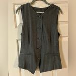 Abercrombie & Fitch Abercrombie Grey Pinstripe Vest Photo 1