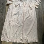 Vintage Lace Dainty Puff Sleeve Coquette Romantic Pink Chemise Nightgown Medium Photo 4