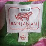 Banjanan Purple, Orange, Green, & White Floral Cropped Cut Out Top (L) Orange Size L Photo 8