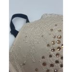 Victoria's Secret Victoria’s Secret Very Sexy Push-Up Bra – Nude & Black Lace with Rhinestones 32C Photo 3