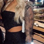 Oh Polly Black Lace Set Photo 6