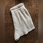 Emory park  Cream Ribbed Women Shorts Photo 1