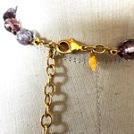 Joan Rivers Amethyst Purple Faceted Glass Bead Necklace Photo 4