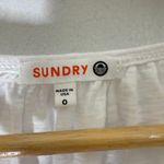 Sundry  long puff sleeve T-shirt boho white size 0 small Photo 3