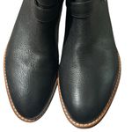 Loeffler Randall  Fenton Black Leather Bootie Gold Hardware Size 9.5 Photo 3