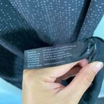 Eileen Fisher  Grey Dots Tencel Blend Short Sleeve Shift Dress Size M Photo 6