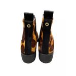 Louise et Cie New Zareb3 Genuine Calf Hair Platform Bootie Multi Leopard Boot 6 Photo 9