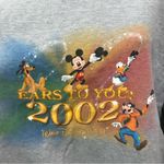 Disney Walt  World Ears To You 2002 Graphic Sweatshirt Goofy Mickey Pluto Donald Photo 1