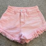 PacSun Pink Denim Shorts Photo 0