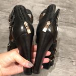 Pour La Victoire  nwot leather black heel sandals Photo 4