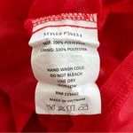 Lush Clothing Lush Romper Red Backless Chiffon Sleeveless M Dressy Party Vacation Cocktail Photo 12