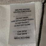 NWT House Of Harlow Womens 1960 Beige Vegan Leather Wide Leg Pants 12‎ Photo 4