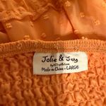 Jolie And Joy Orange Babydoll Dress Photo 3