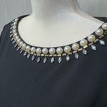 Dennis Basso Dennis by  black a-line dress Photo 4