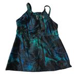 Septangle Women's Halter High Neck Tankini Top Key Hole Bathing Suit size 8 Photo 0