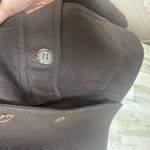 Calvin Klein  Peacoat size 8 Dark Brown Double Breasted Wool Blend Classic NWOT Photo 5