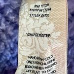 Soft Surroundings  Blue Fleece 1/2 Zip Pullover Photo 6