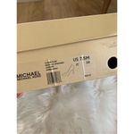 Michael Kors  Claire Pumps gold Metallic Leather (Size 7.5 M / used) Photo 7