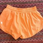 Lululemon  ORANGE HOTTY HOT 2.5” LOW RISE RUNNING ATHLETIC SHORTS Photo 4