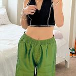 Urban Outfitters Green Iridescent Jogger Pants Photo 0