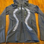 Lululemon  Classic Omega Logo Jacket Full Zip Hoodie Women’s Size 2 Photo 3
