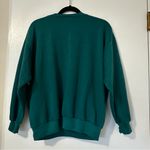 Vintage Sporting Club Candy Cane Hearts Novelty Christmas Sweater Womens Medium Green Photo 2