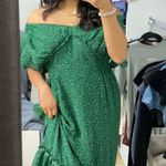 Lulus Green Midi Dress Photo 0