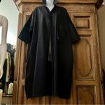 Y's by Yohji Yamamoto Classic Black Trench Coat/ Dress Size M Photo 4