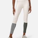 Outdoor Voices 7/8 Dipped Color Block Warm Up Leggings Small Photo 0