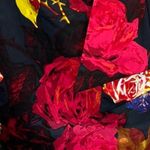 Ted Baker Dress Women 6 Black Red Floral Flower Advant Garde Party Wedding Guest Photo 5