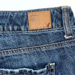 American Eagle  rip jean shorts pockets 4 daisy dukes cut off raw hem distressed Photo 7