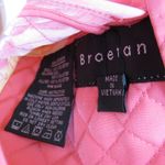 Vintage Braetan Bubblegum Pink Quilted Jacket Reversible Vintage Coat Medium Photo 3